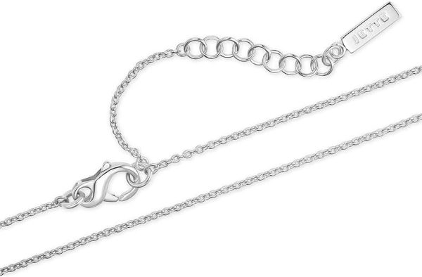 JETTE Damen-Kette 925er Silber 30 Zirkonia 32018223 silber One Size