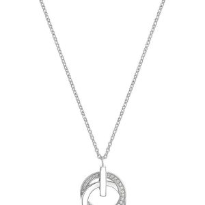 JETTE Damen-Kette 925er Silber 30 Zirkonia 32018223 silber One Size