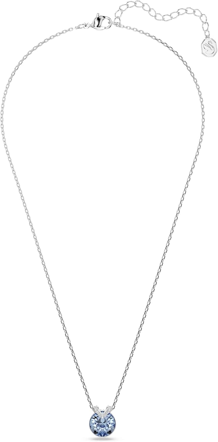 Swarovski Bella Kollektion Anhänger Bella V Anhänger Rhodiniert Blau