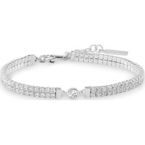 JETTE Damen-Armband 925er Silber 123 Zirkonia 32017440 silber One Size
