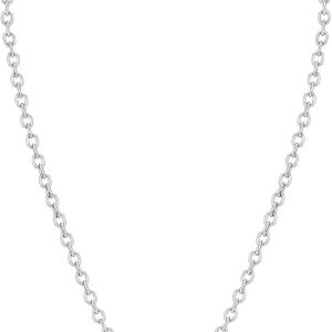 LIEBESKIND BERLIN Damen Schmuck mit Herz - Funkelnde Kette Silber