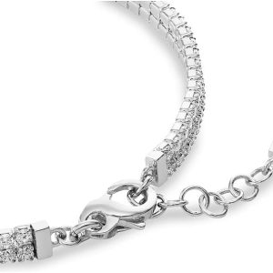 JETTE Damen-Armband 925er Silber 123 Zirkonia 32017440 silber One Size