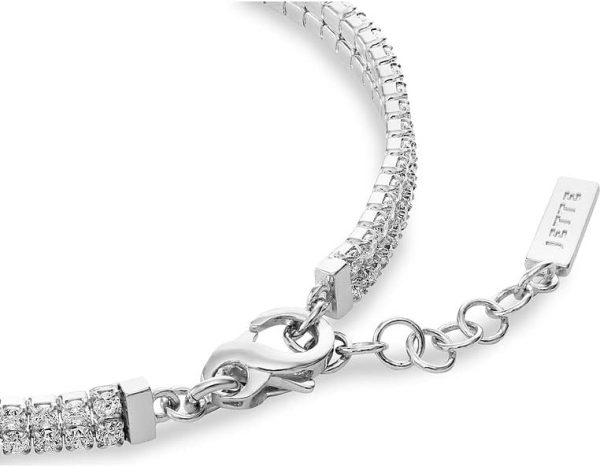 JETTE Damen-Armband 925er Silber 123 Zirkonia 32017440 silber One Size