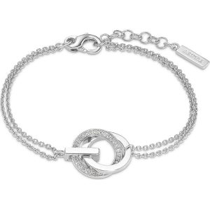 JETTE Damen-Armband 925er Silber 30 Zirkonia 32018222 silber One Size