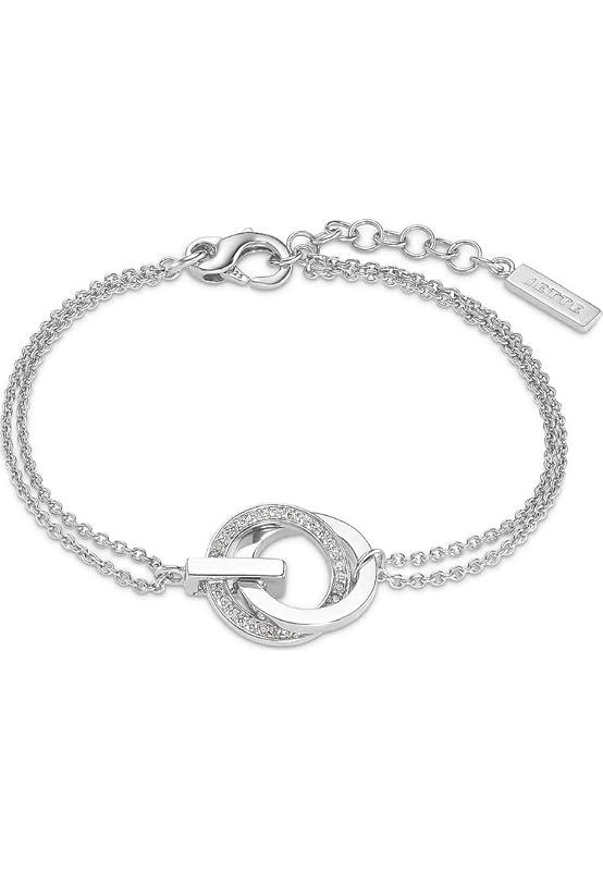 JETTE Damen-Armband 925er Silber 30 Zirkonia 32018222 silber One Size
