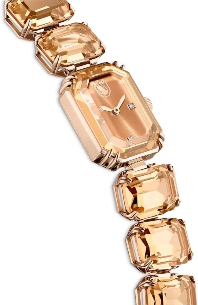 Swarovski Watch Collection Champagner-gold-finish Braun