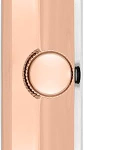 LIEBESKIND BERLIN Damenuhr – Runde Quarzuhr 34 mm – Mesharmband – 5 ATM wasserdicht – Elegant – In verschiedenen Farben erhältlich Roségold, Weiß