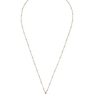 Purelei Sun Kette Damen – Halskette Damen aus langlebigem Edelstahl – Wasserfeste Kette mit Anhänger – 50-55 cm Länge verstellbar – Halskette für deinen individuellen Look Roségold