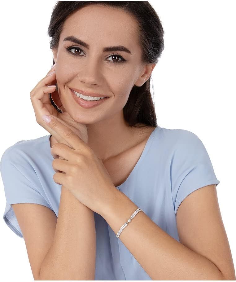 JETTE Damen-Armband 925er Silber 123 Zirkonia 32017440 silber One Size