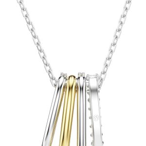 Swarovski Hyperbola Kollektion, Gemischte Schliffe, Weiß Hyperbola Anhänger