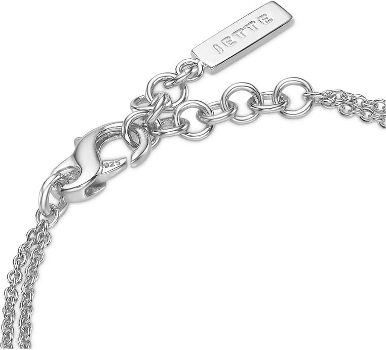JETTE Damen-Armband 925er Silber 30 Zirkonia 32018222 silber One Size