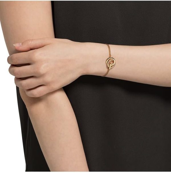 JETTE Damen-Armband 925er Silber 30 Zirkonia 32018222 gelbgold One Size
