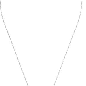 Swarovski Stilla Attract Trilogy Anhänger, Rund, Weiss, Rhodiniert