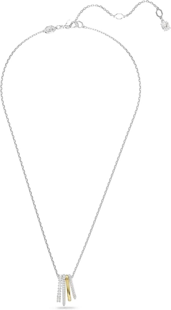 Swarovski Hyperbola Kollektion, Gemischte Schliffe, Weiß Hyperbola Anhänger