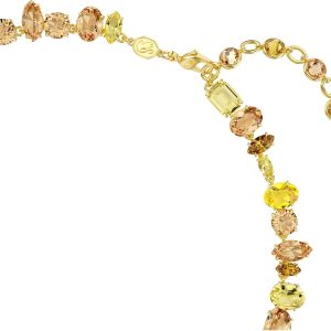 Swarovski Gema Gold Kollektion Gema Tennis Halskette