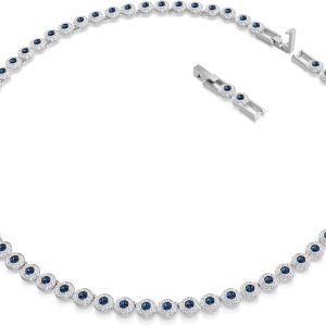 Swarovski Una Angelic Kollektion Halskette blau Mittel