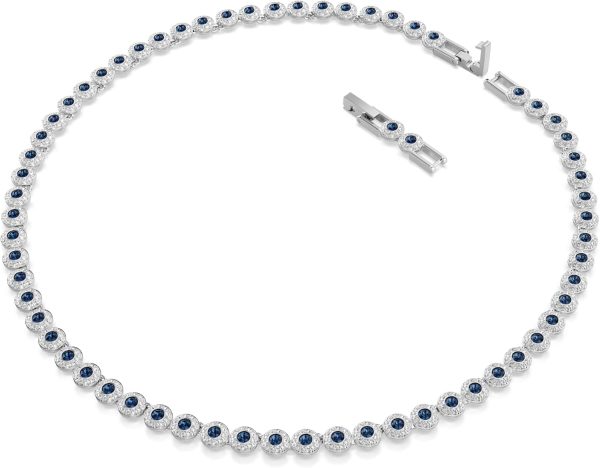 Swarovski Una Angelic Kollektion Halskette blau Mittel