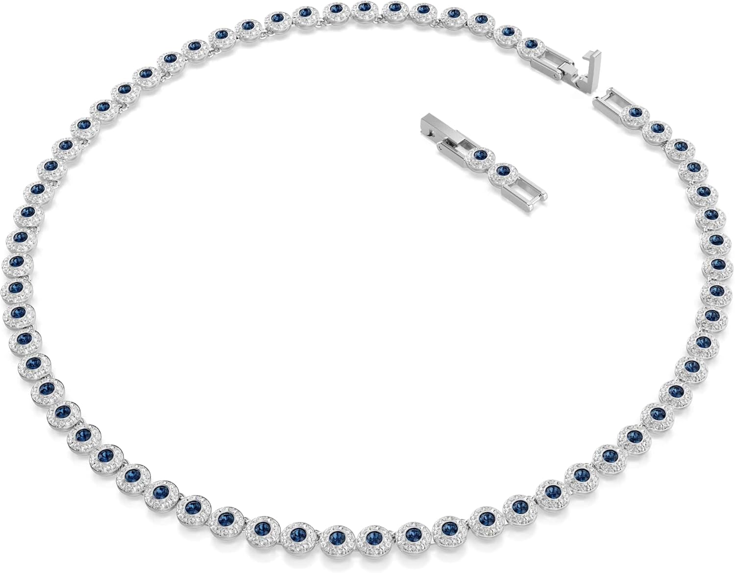 Swarovski Una Angelic Kollektion Halskette blau Mittel