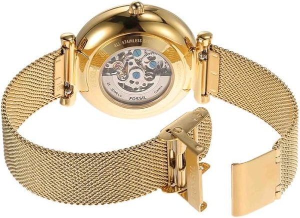 Fossil Carlie Watch for Women 35MM Gold-ton