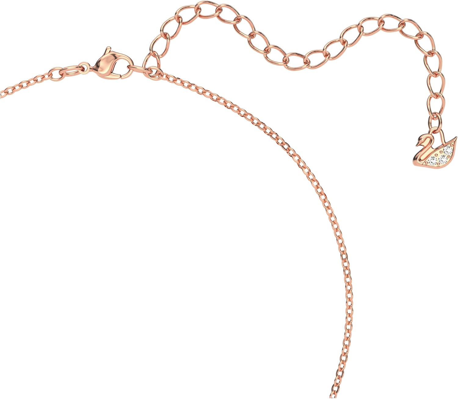 Swarovski Constella Kollektion Anhänger Creativity Anhänger Roségoldfarben plattiert Weiß