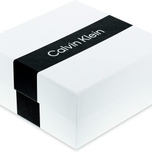 Calvin Klein Bangle Armband für Damen Kollektion ELONGATED DROPS aus Edelstahl - Erhältlich in Silber oder Gold Oro (Gold)