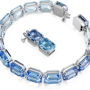 Swarovski Millenia Kollektion Armband Rhodiniert Blau