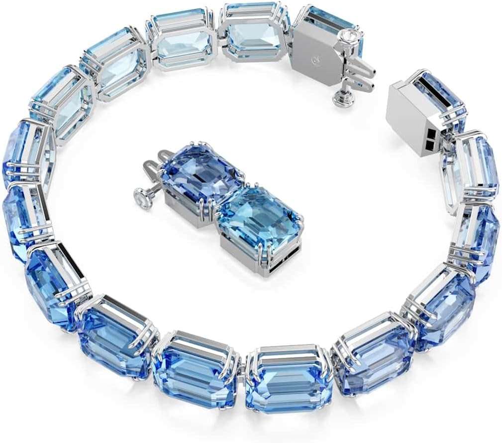 Swarovski Millenia Kollektion Armband Rhodiniert Blau