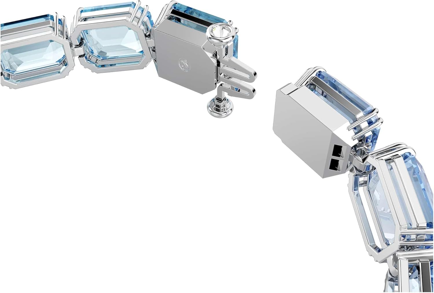 Swarovski Millenia Kollektion Armband Rhodiniert Blau