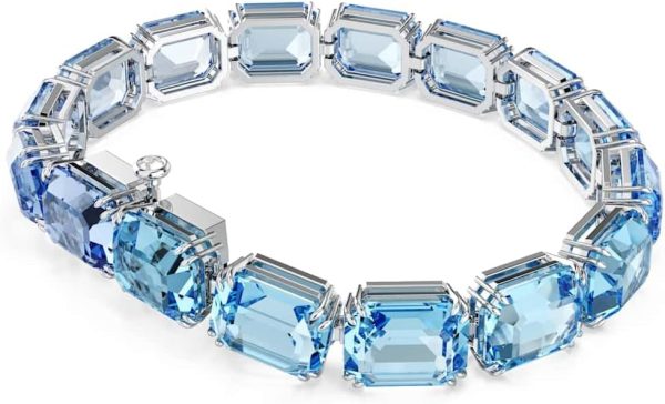 Swarovski Millenia Kollektion Armband Rhodiniert Blau
