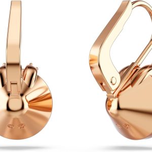 Swarovski Bella Kollektion Tropfenohrringe Gold, Grau