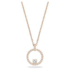 Swarovski Constella Kollektion Anhänger Creativity Anhänger Roségoldfarben plattiert Weiß