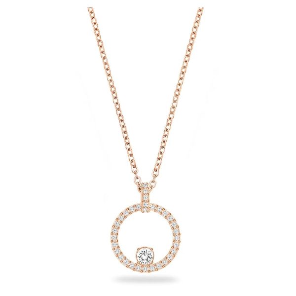 Swarovski Constella Kollektion Anhänger Creativity Anhänger Roségoldfarben plattiert Weiß