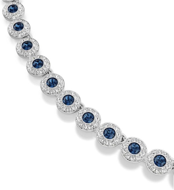 Swarovski Una Angelic Kollektion Halskette blau Mittel