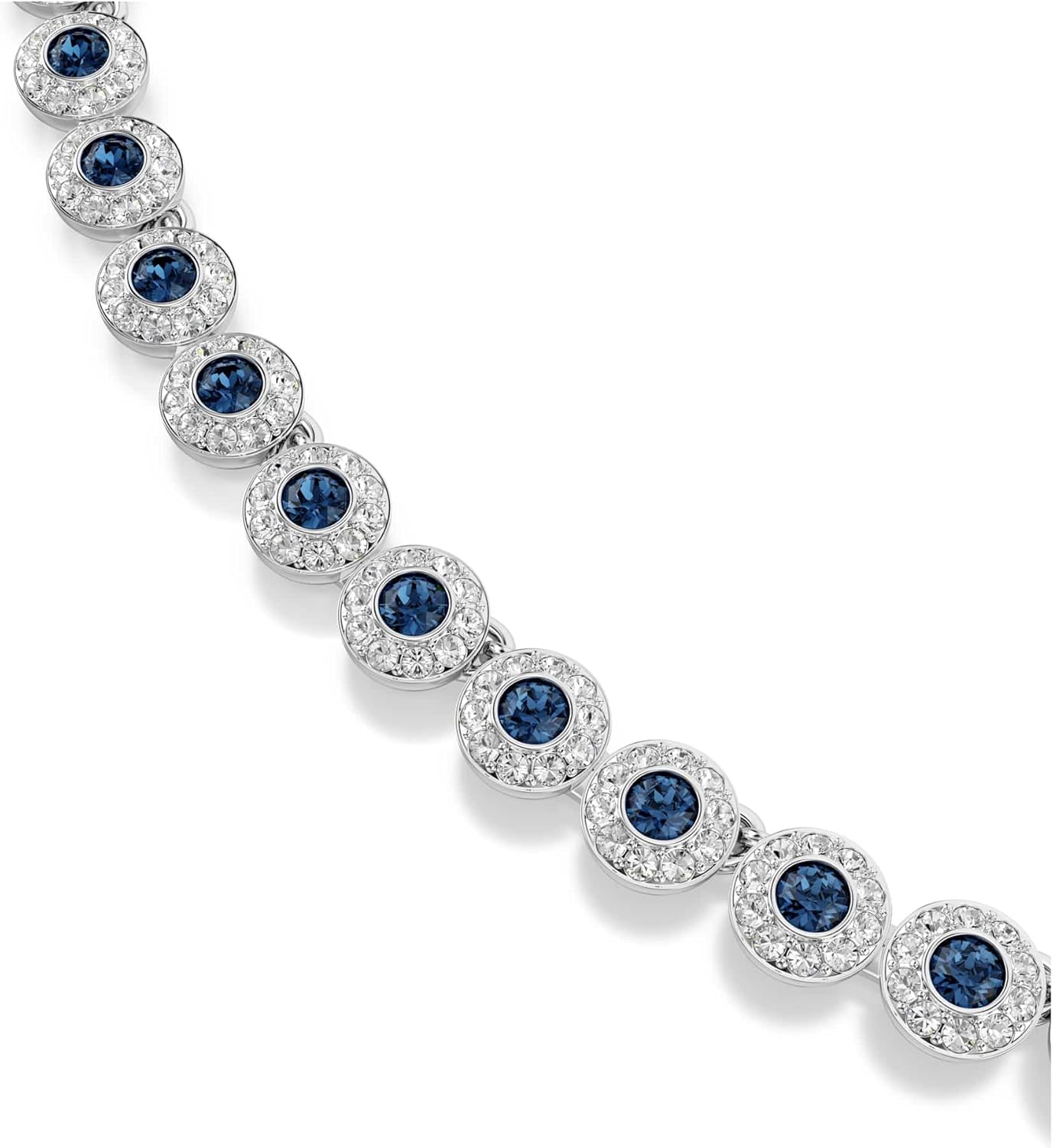Swarovski Una Angelic Kollektion Halskette blau Mittel