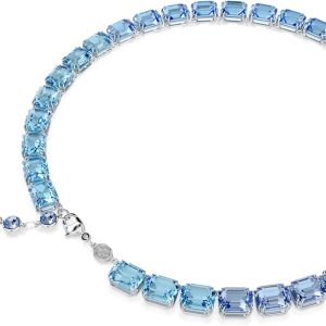Swarovski Millenia Kollektion Halskette Millenia Halskette Rhodiniert Blau