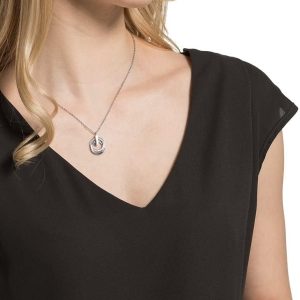JETTE Damen-Kette 925er Silber 30 Zirkonia 32018223 silber One Size