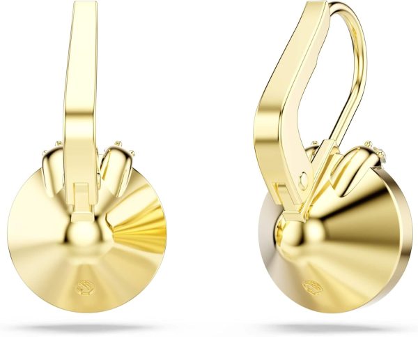 Swarovski Bella Kollektion Tropfenohrringe Goldfarben plattiert Grün