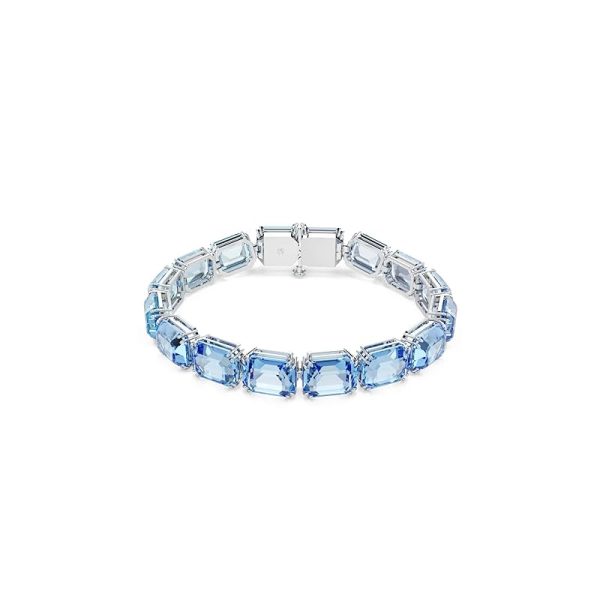 Swarovski Millenia Kollektion Armband Rhodiniert Blau