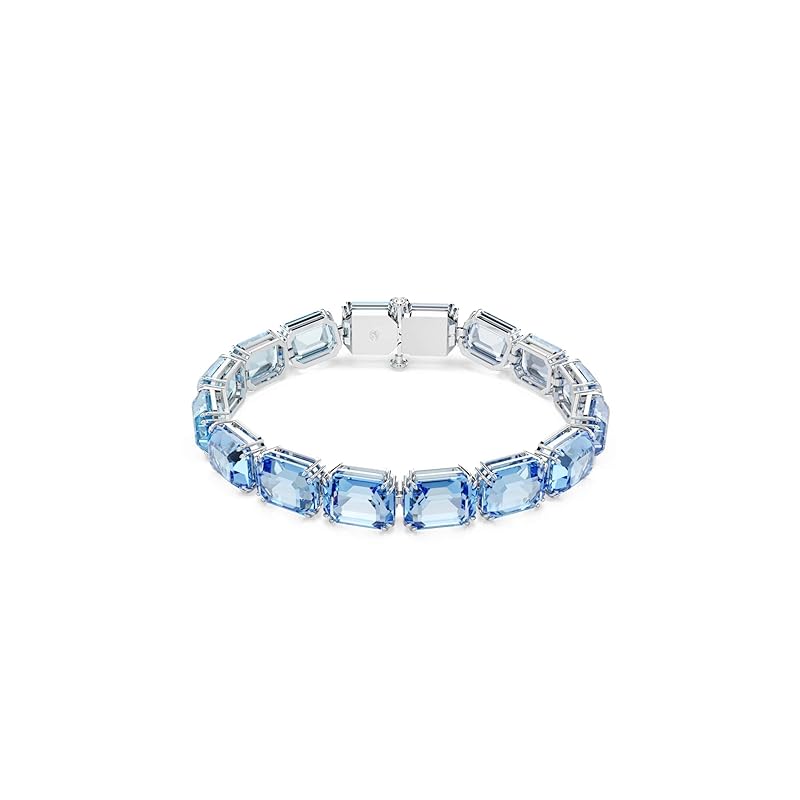Swarovski Millenia Kollektion Armband Rhodiniert Blau