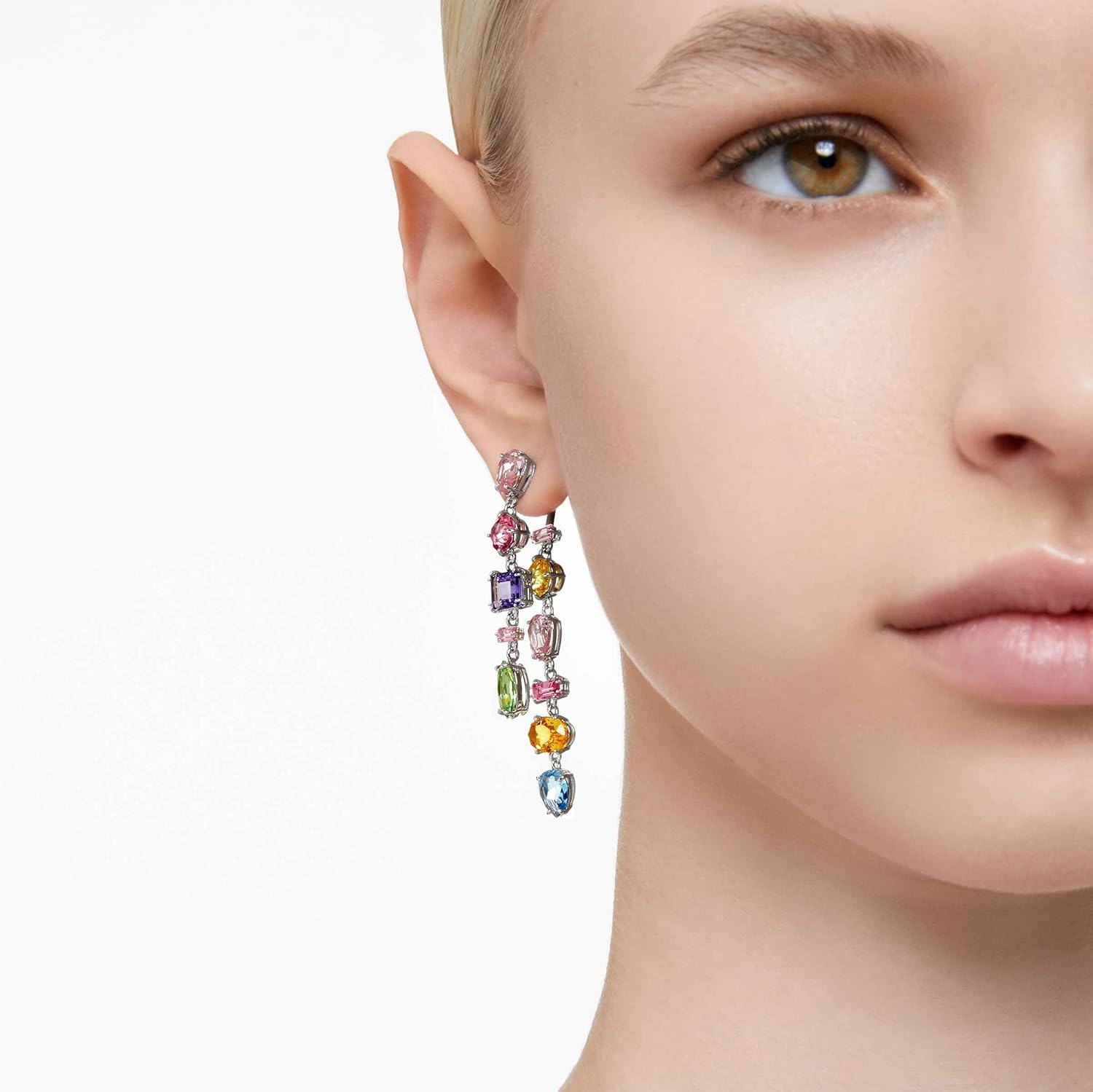 Swarovski Gema Kollektion Ohrringe Gema Tropfenohrringe L Mehrfarbig