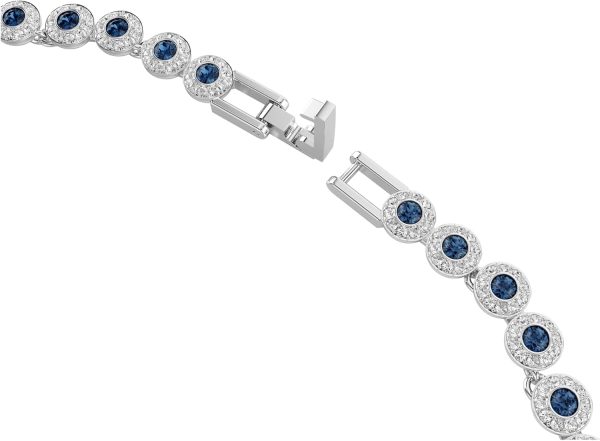Swarovski Una Angelic Kollektion Halskette blau Mittel