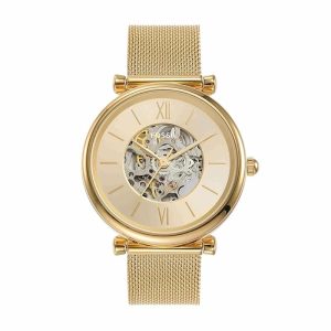 Fossil Carlie Watch for Women 35MM Gold-ton