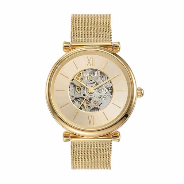 Fossil Carlie Watch for Women 35MM Gold-ton