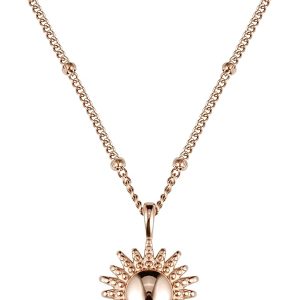 BONNYBIRD® Wasserfeste Edelstahl Kette Sonne Damen in Silber, Gold & Roségold, 100% Wasserfest & Hautverträglich BonnySun BonnySun Roségold