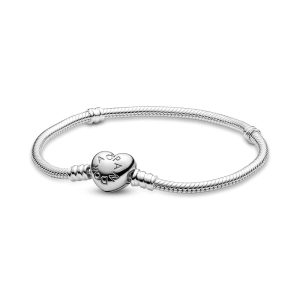 Pandora Icons Armband mit herzförmigem Verschluss 17 cm