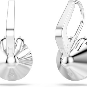 Swarovski Bella Kollektion Tropfenohrringe Rhodiniert Blau