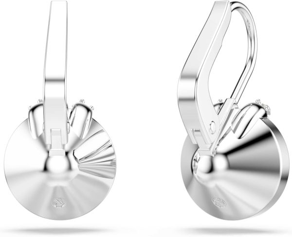 Swarovski Bella Kollektion Tropfenohrringe Rhodiniert Blau