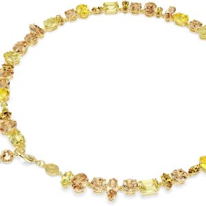 Swarovski Gema Gold Kollektion Gema Tennis Halskette
