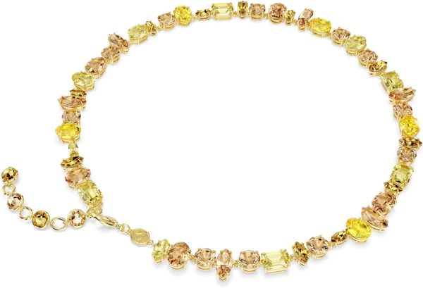 Swarovski Gema Gold Kollektion Gema Tennis Halskette