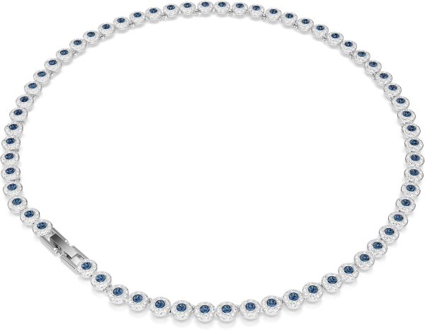 Swarovski Una Angelic Kollektion Halskette blau Mittel